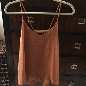 Burnt Rust H&M silk top